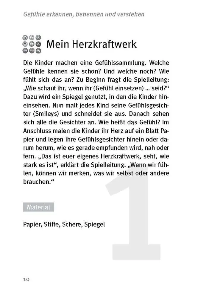 Bild: 9783769825886 | Die 50 besten Spiele zu Gefühlen und emotionalen Kompetenzen für 4-...