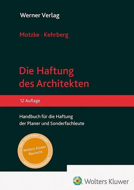 Cover: 9783804155886 | Haftung des Architekten | Gerd Motzke (u. a.) | Buch | 1264 S. | 2025