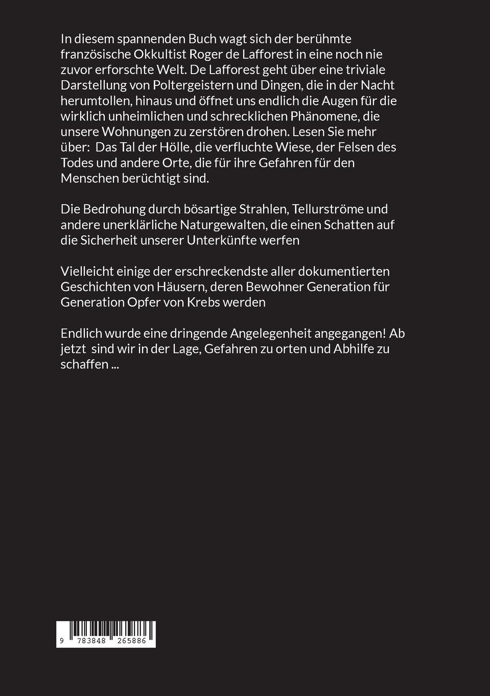 Rückseite: 9783848265886 | Tödliche Häuser | Gefahren in unserer Umgebung | Roger de Lafforest