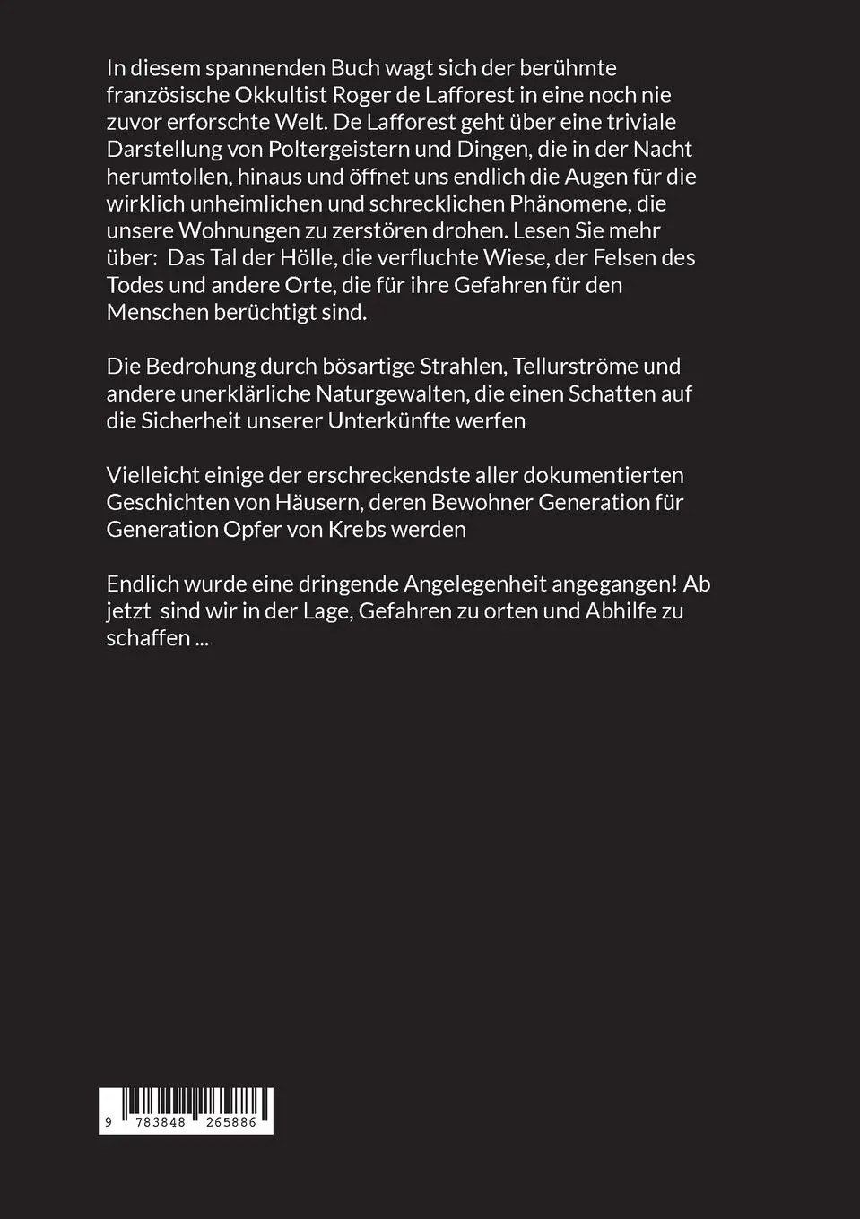 Rückseite: 9783848265886 | Tödliche Häuser | Gefahren in unserer Umgebung | Roger de Lafforest