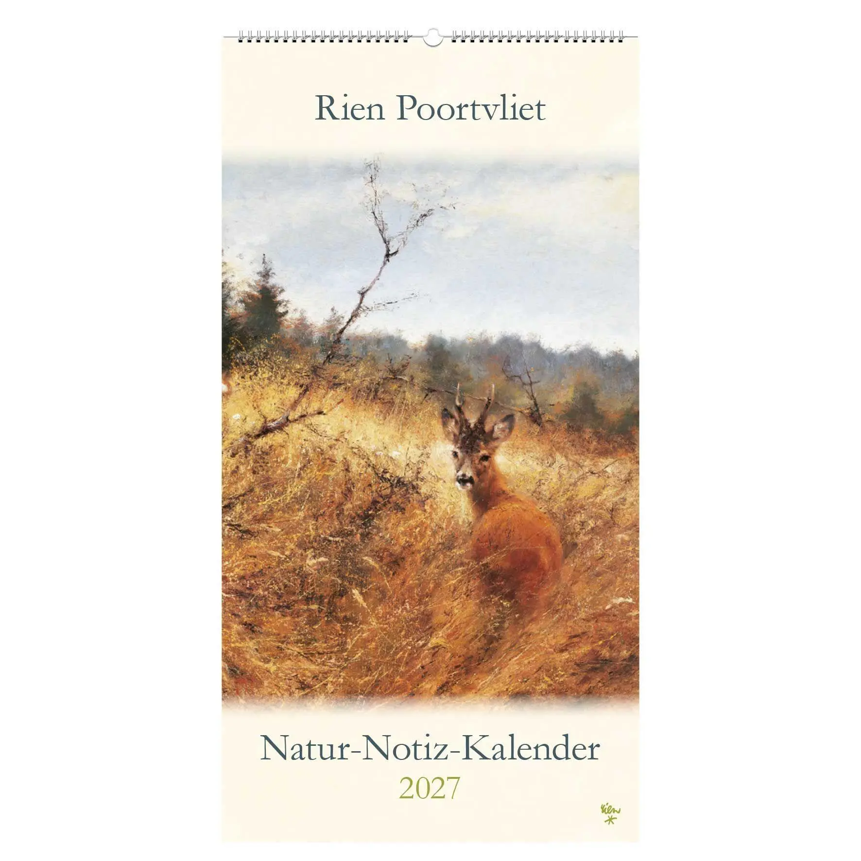 Cover: 9783897155886 | Rien Poortvliet Natur-Notiz-Kalender 2027 | Paul Parey | Kalender