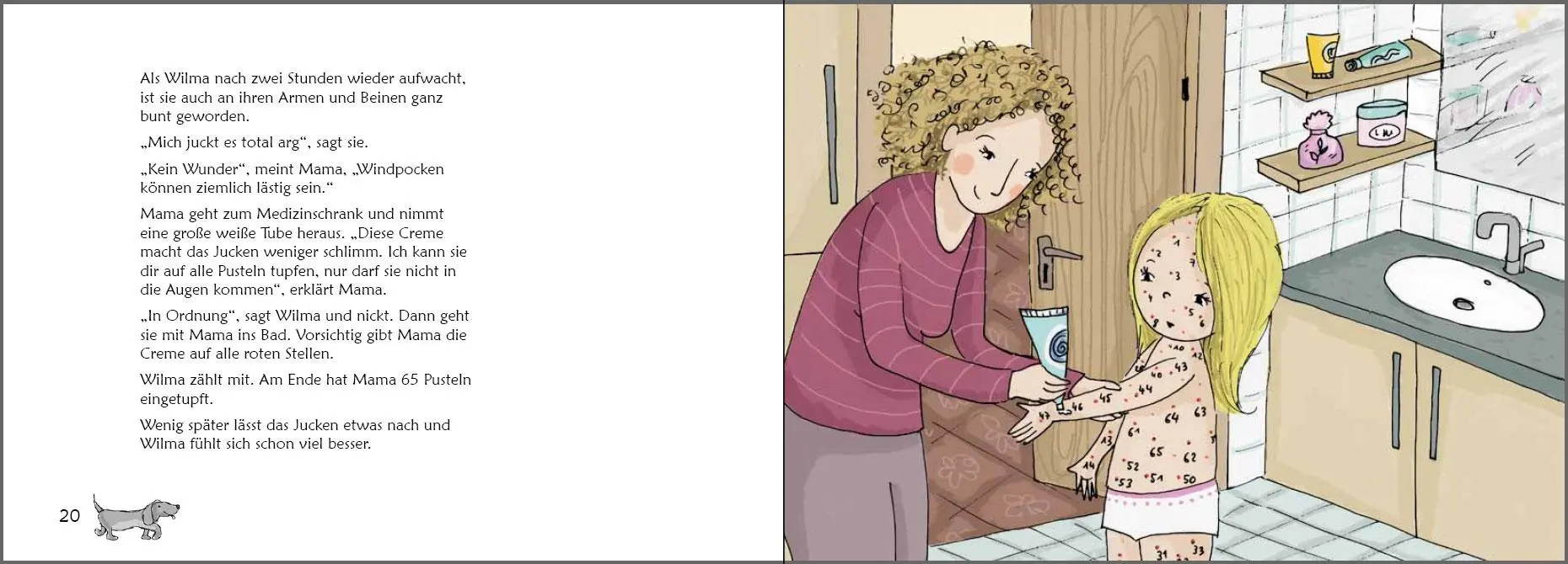 Bild: 9783903085886 | Wilma und die Windpocken - Das Bilder-Erzählbuch für Kinder, die...