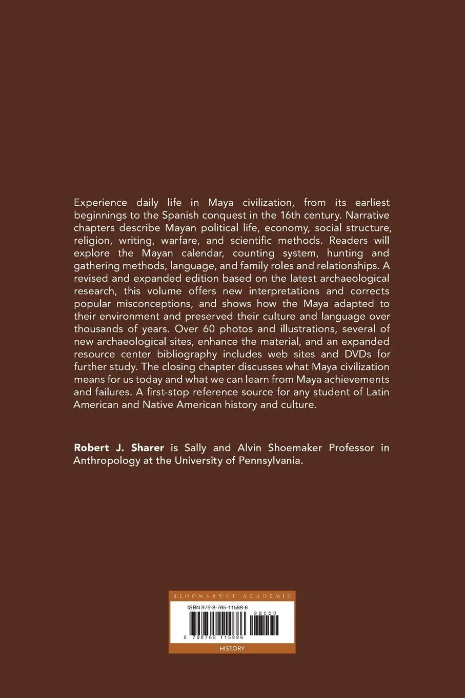 Rückseite: 9798765115886 | Daily Life in Maya Civilization | Robert J. Sharer | Taschenbuch