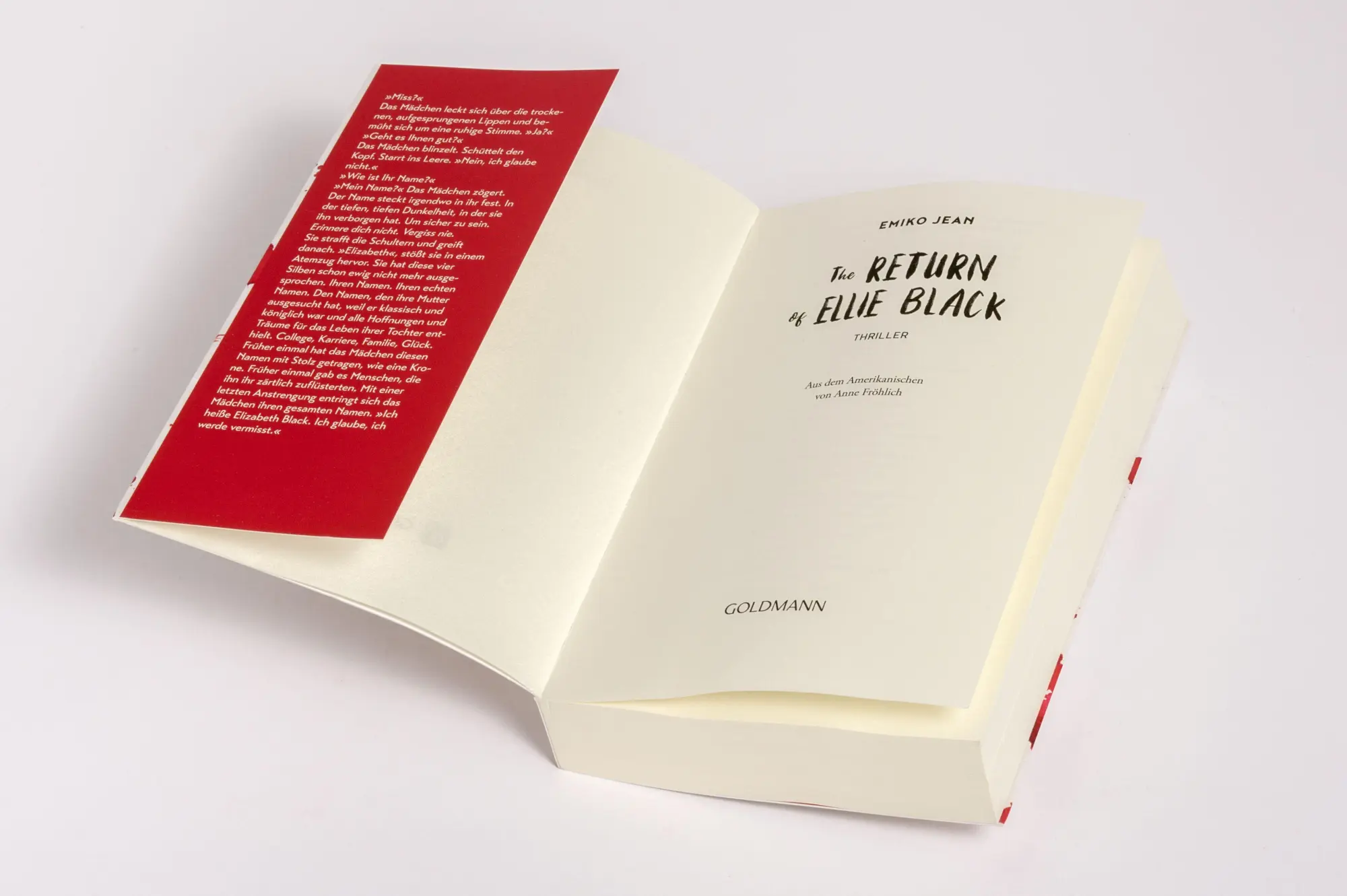 Bild: 9783442495986 | The Return of Ellie Black | Thriller | Emiko Jean | Taschenbuch | 2025