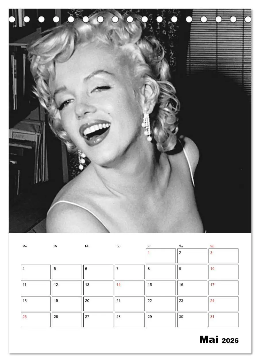 Bild: 9783516435986 | Marilyn Monroe. Weltstar und Sexsymbol (Tischkalender 2026 DIN A5...
