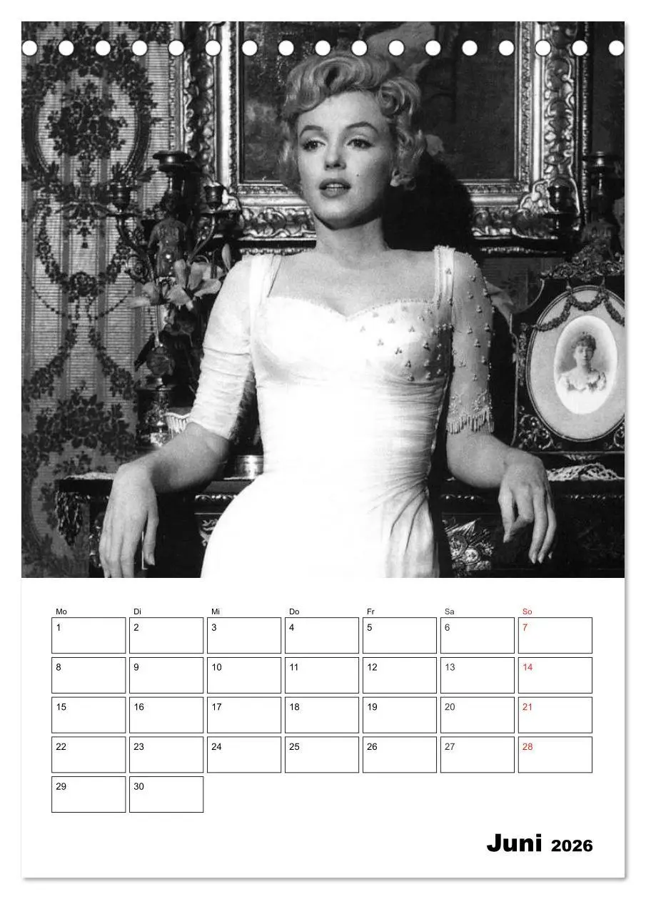 Bild: 9783516435986 | Marilyn Monroe. Weltstar und Sexsymbol (Tischkalender 2026 DIN A5...