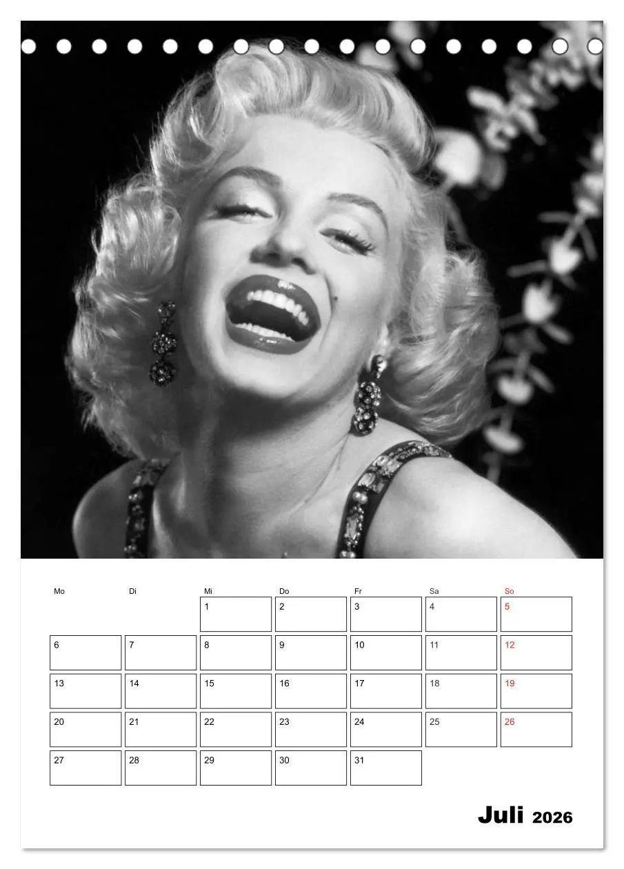 Bild: 9783516435986 | Marilyn Monroe. Weltstar und Sexsymbol (Tischkalender 2026 DIN A5...