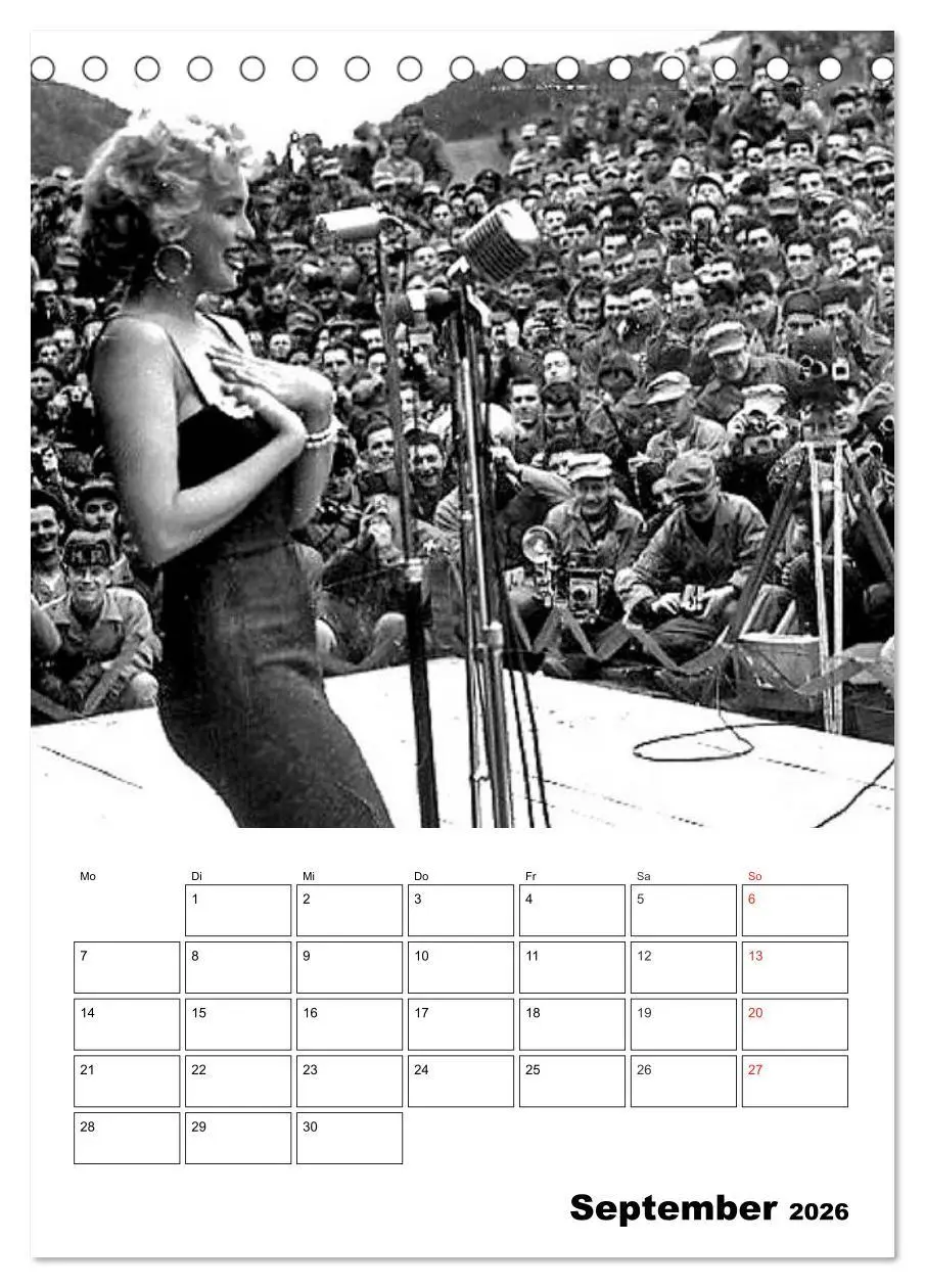 Bild: 9783516435986 | Marilyn Monroe. Weltstar und Sexsymbol (Tischkalender 2026 DIN A5...