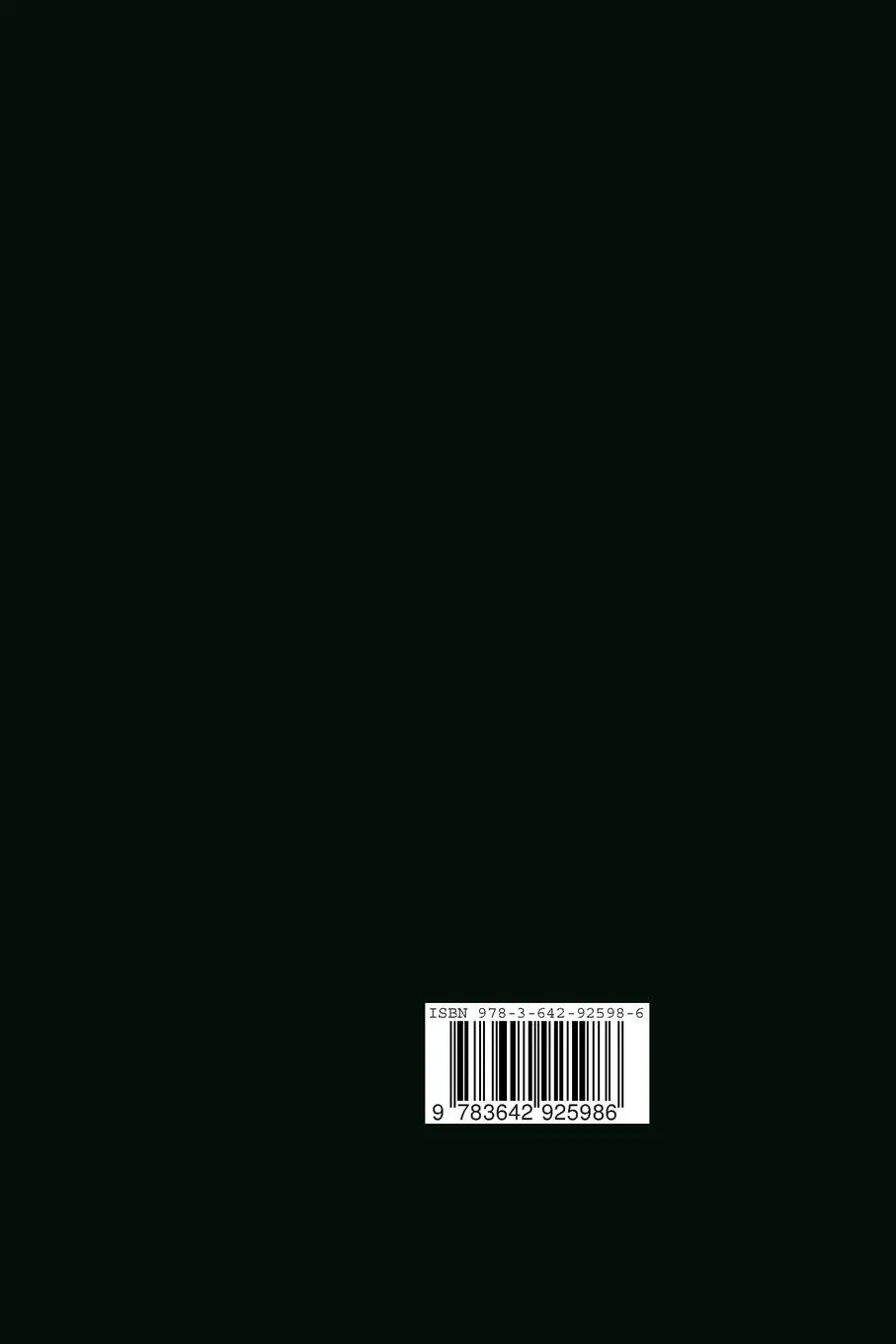Rückseite: 9783642925986 | Handbuch der Hartmetallwerkzeuge | Erich Dinglinger (u. a.) | Buch