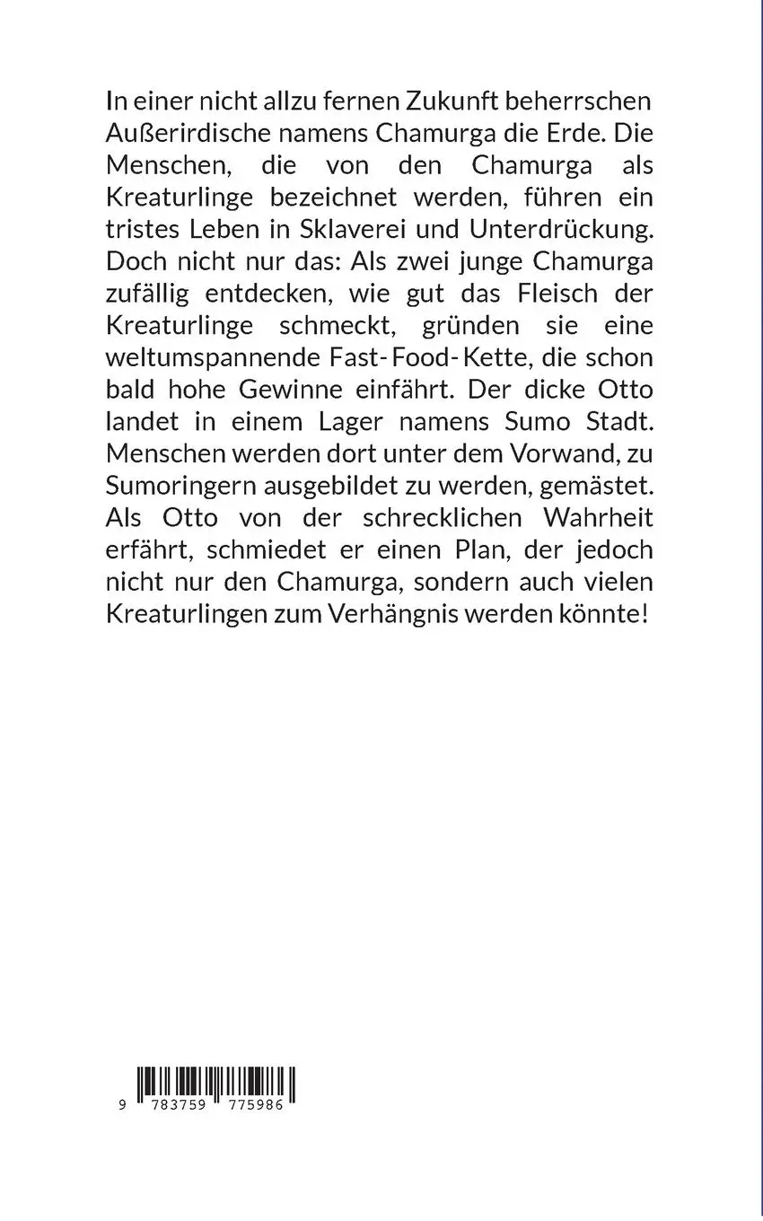 Rückseite: 9783759775986 | Otto und die Chamurga | Thomas Lettner | Taschenbuch | Paperback