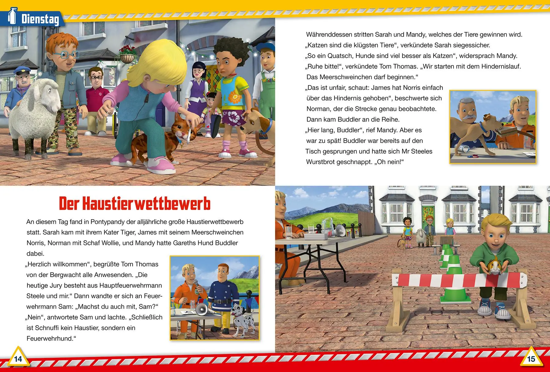 Bild: 9783833235986 | Feuerwehrmann Sam: Eine Woche voller Feuerwehrgeschichten | Hoffart