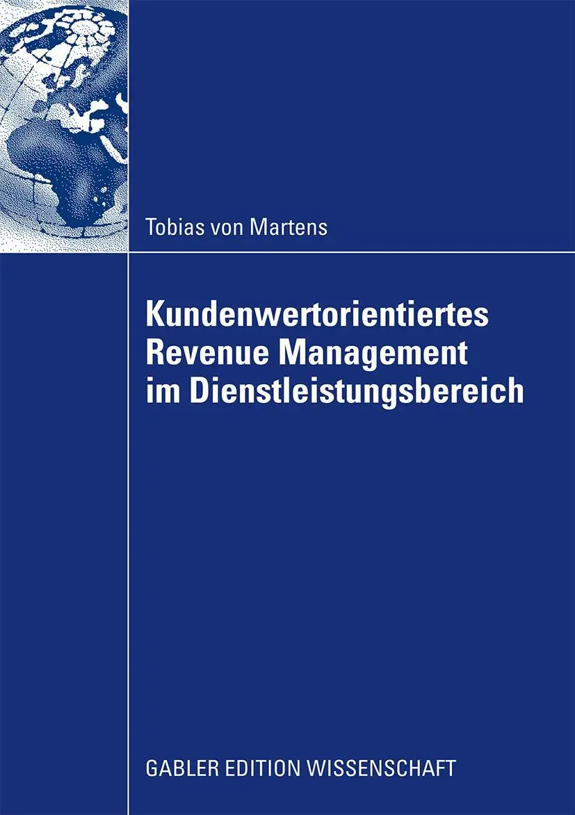 Cover: 9783834915986 | Kundenwertorientiertes Revenue Management im Dienstleistungsbereich