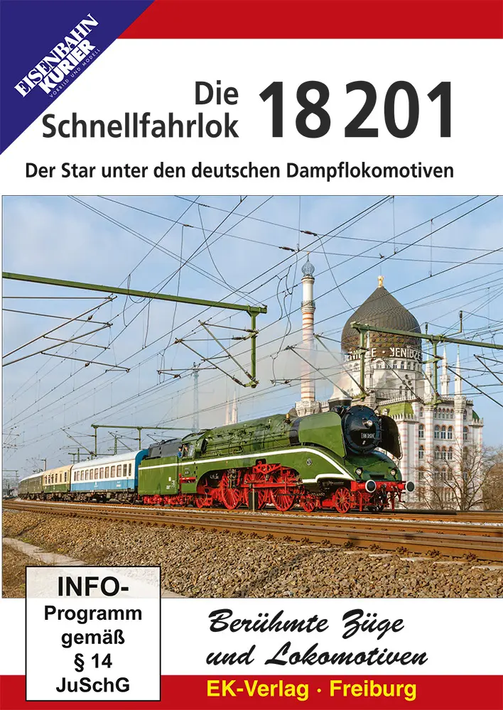 Die Schnellfahrlok 18 201,DVD-Video