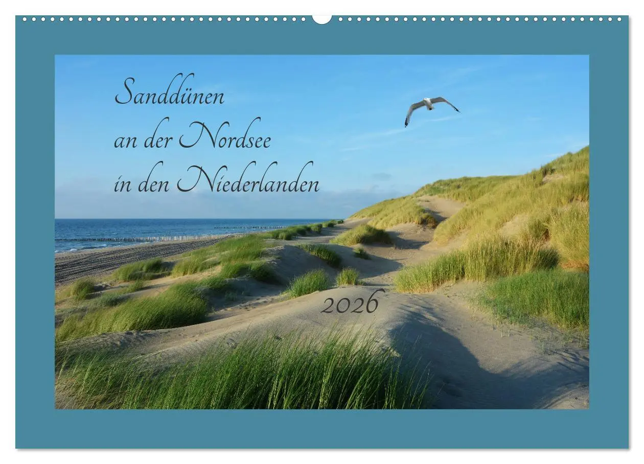Cover: 9783457926086 | Sanddünen an der Nordsee in den Niederlanden (Wandkalender 2026 DIN...