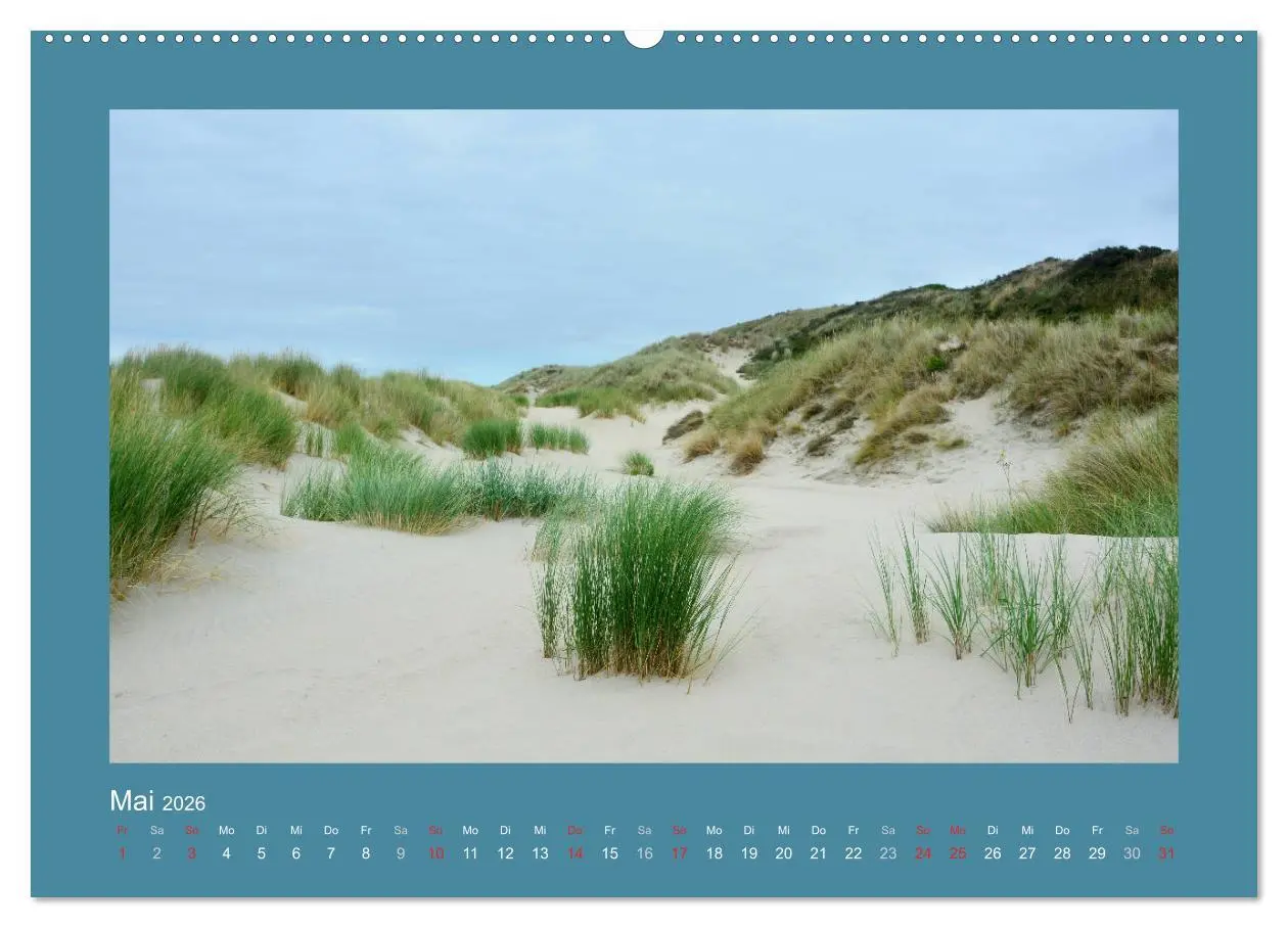 Bild: 9783457926086 | Sanddünen an der Nordsee in den Niederlanden (Wandkalender 2026 DIN...