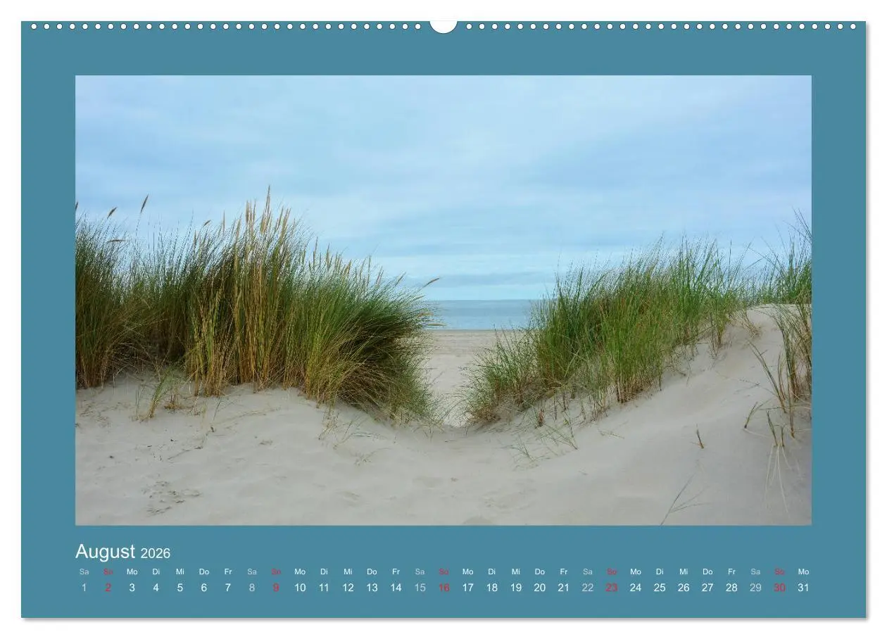 Bild: 9783457926086 | Sanddünen an der Nordsee in den Niederlanden (Wandkalender 2026 DIN...