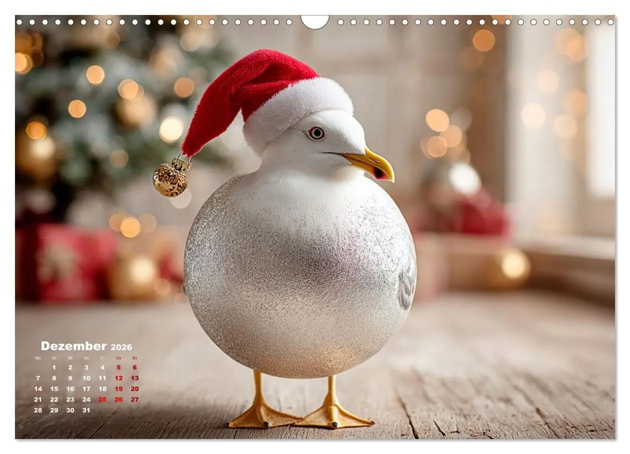 Bild: 9783516706086 | Möwen on Tour (Wandkalender 2026 DIN A3 quer), CALVENDO Monatskalender