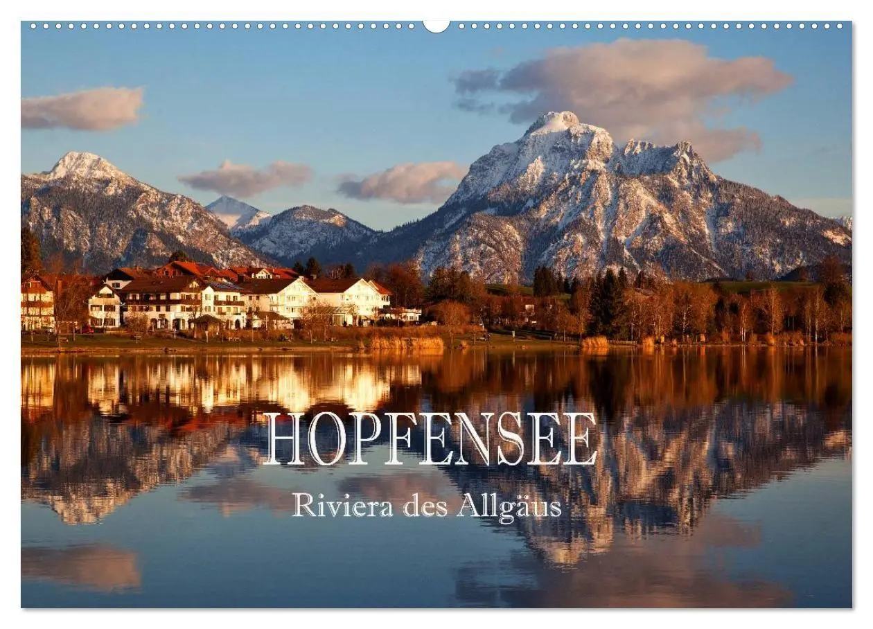 Cover: 9783569896086 | Hopfensee - Riviera des Allgäus (Wandkalender 2027 DIN A2 quer),...