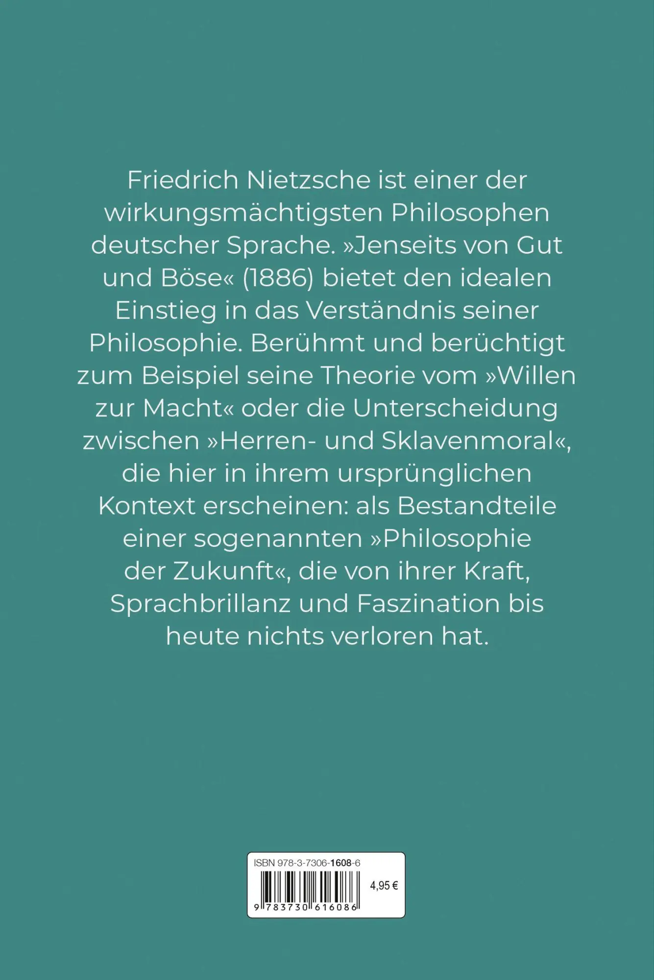 Bild: 9783730616086 | Jenseits von Gut und Böse | Friedrich Nietzsche | Buch | 224 S. | 2026