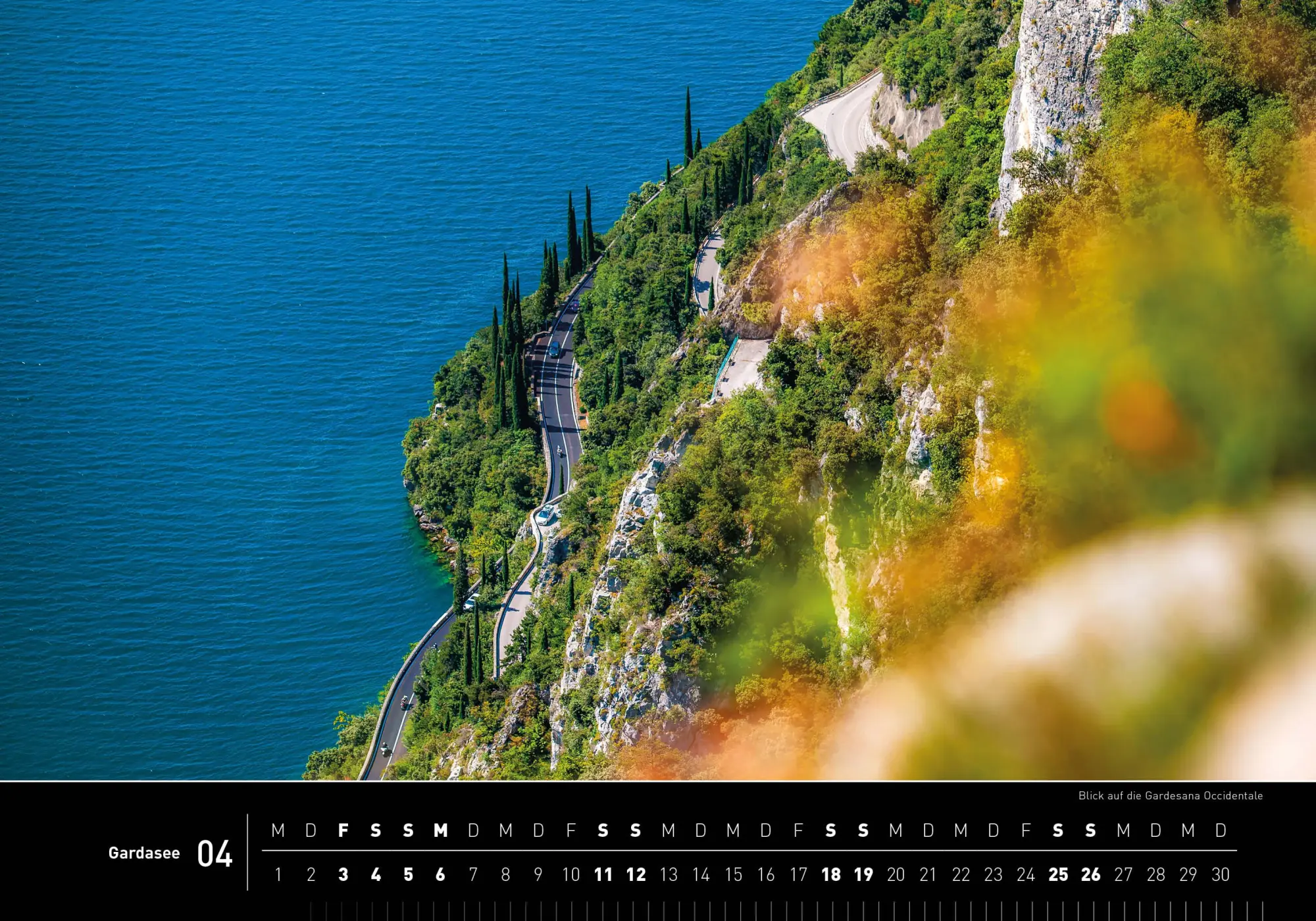 Bild: 9783968556086 | Gardasee Premiumkalender 2026 | Judith Niederwanger | Kalender | 14 S.