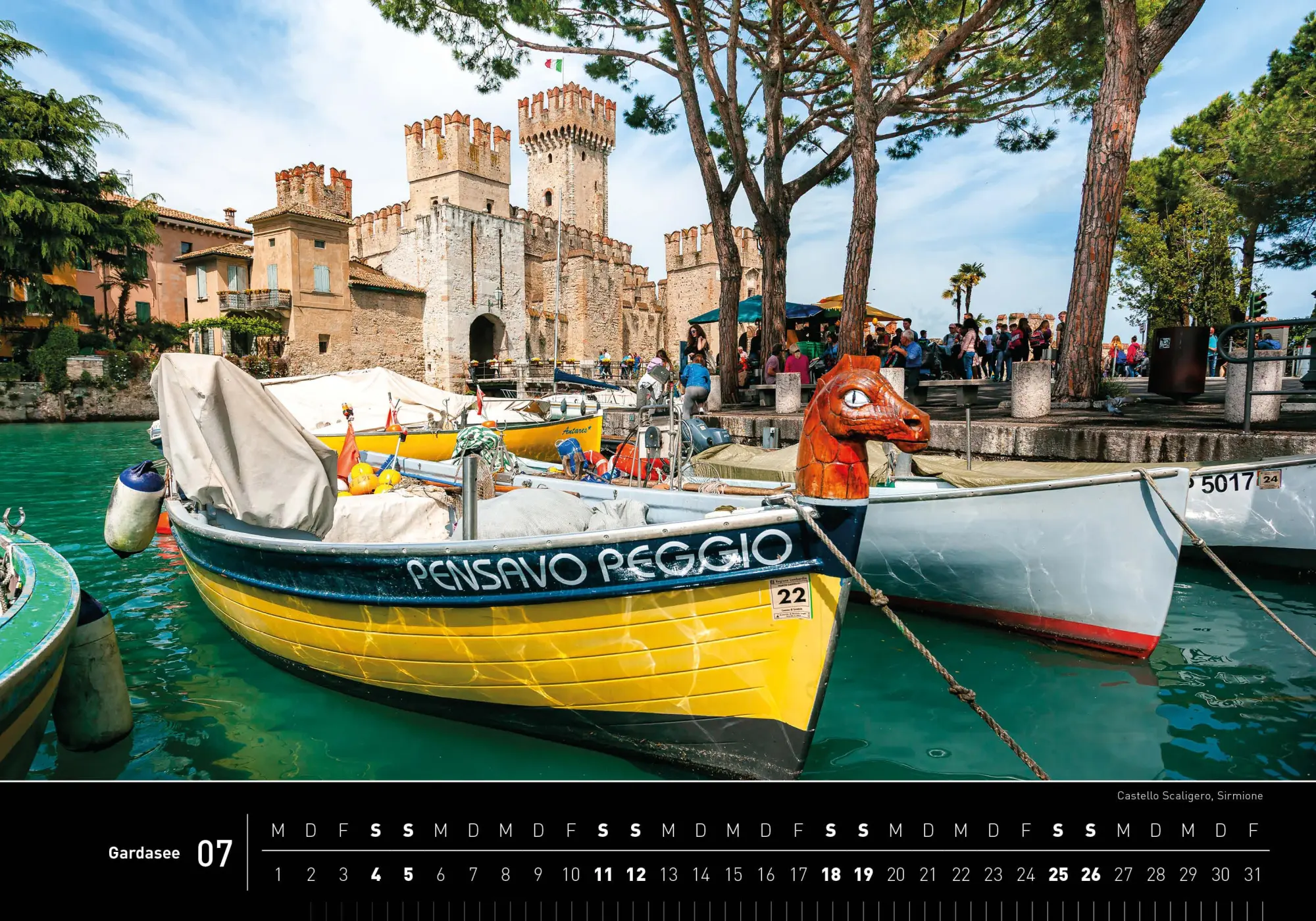 Bild: 9783968556086 | Gardasee Premiumkalender 2026 | Judith Niederwanger | Kalender | 14 S.