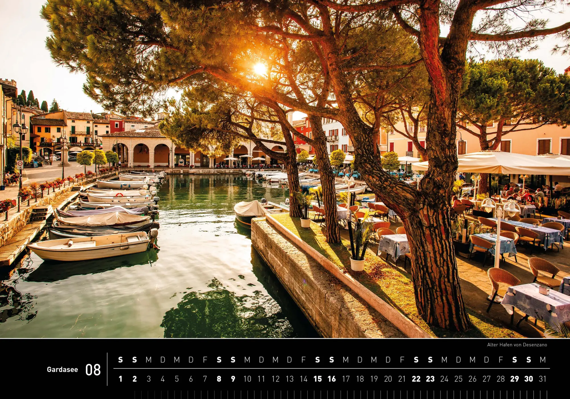 Bild: 9783968556086 | Gardasee Premiumkalender 2026 | Judith Niederwanger | Kalender | 14 S.