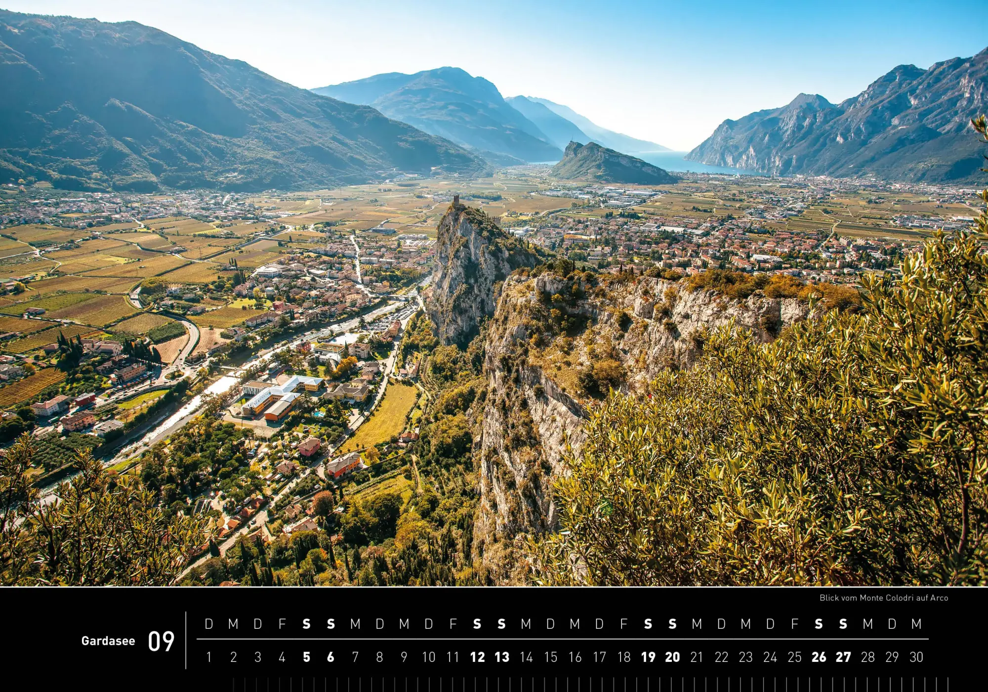 Bild: 9783968556086 | Gardasee Premiumkalender 2026 | Judith Niederwanger | Kalender | 14 S.