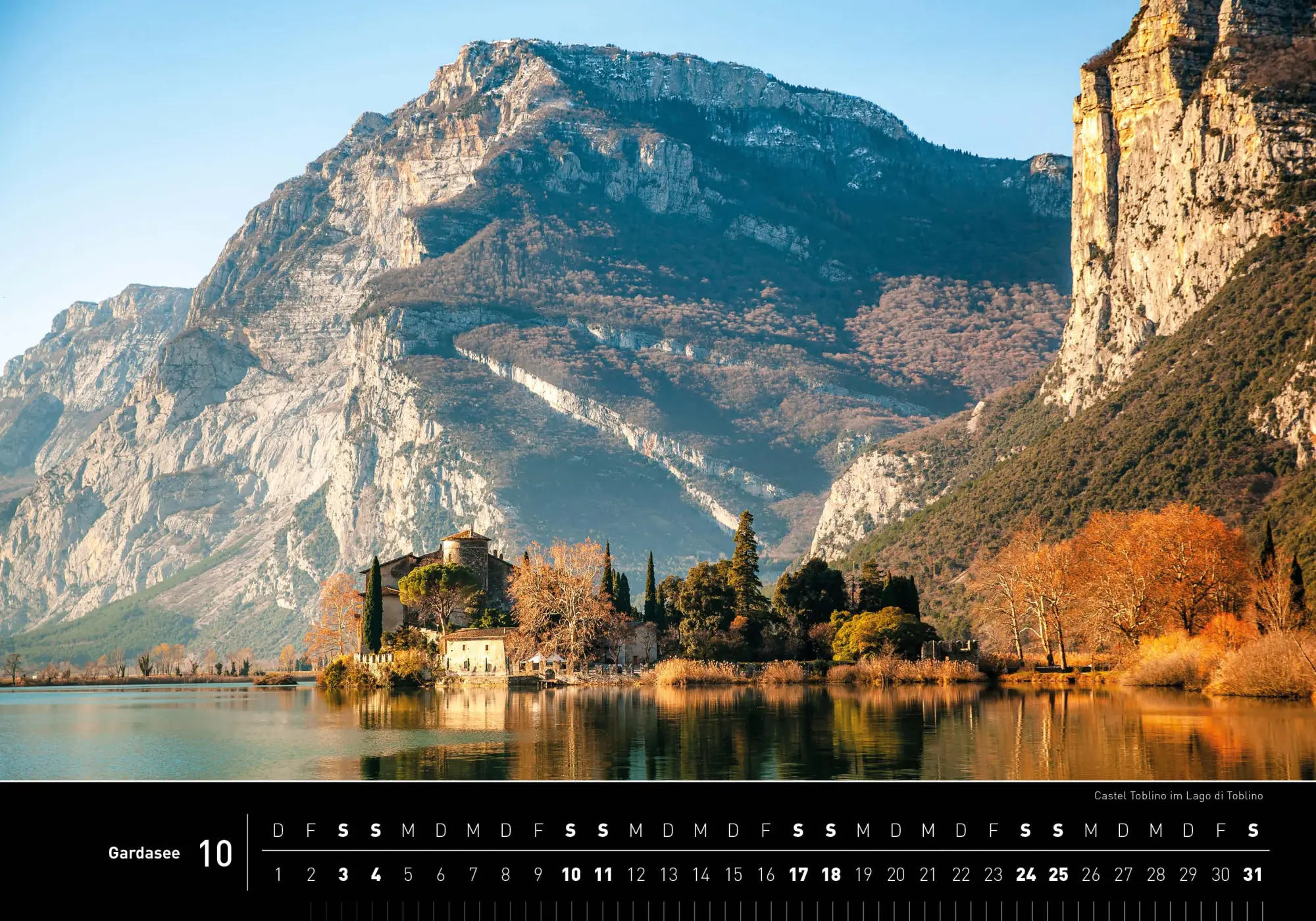 Bild: 9783968556086 | Gardasee Premiumkalender 2026 | Judith Niederwanger | Kalender | 14 S.
