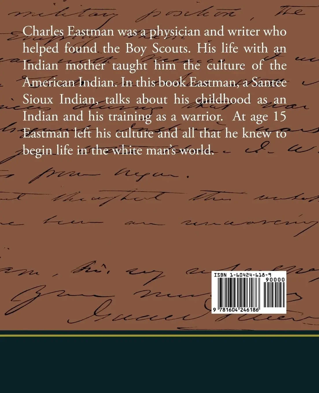 Rückseite: 9781604246186 | Indian Boyhood | Charles Alexander Eastman (u. a.) | Taschenbuch