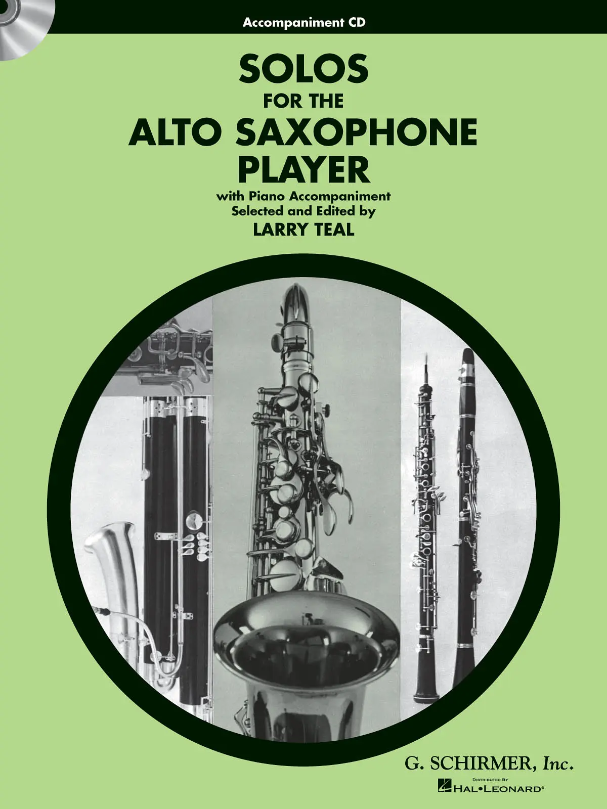 Cover: 9781617806186 | Solos for the Alto Saxophone Player | Larry Teal | Woodwind Solo | CD
