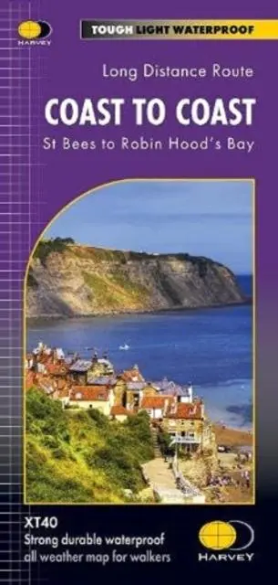 Cover: 9781851376186 | Coast to Coast | St Bees to Robin Hood's Bay | (Land-)Karte | Englisch