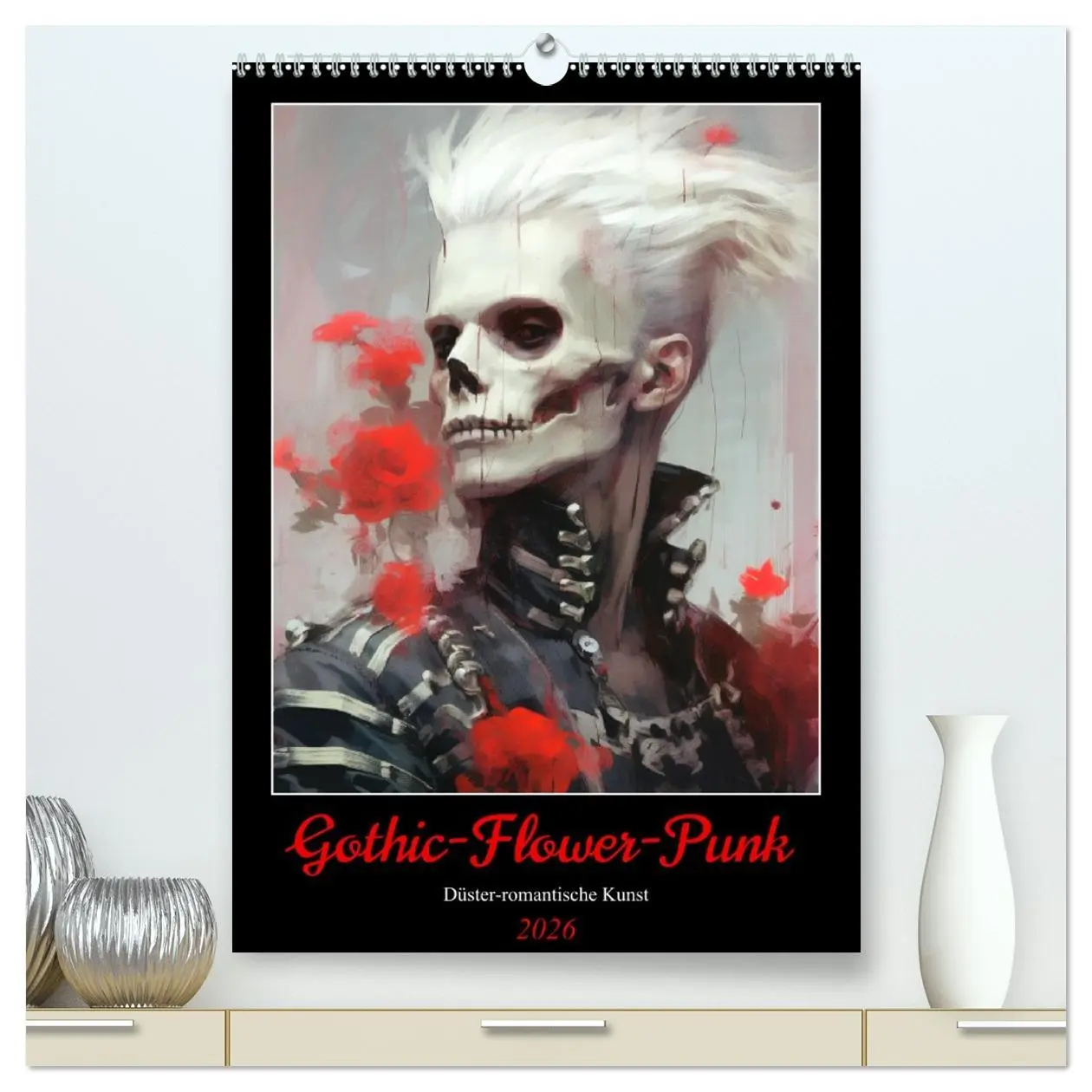Cover: 9783516316186 | Gothic-Flower-Punk. Düster-romantische Kunst (hochwertiger Premium...