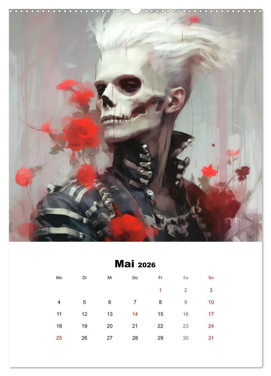 Bild: 9783516316186 | Gothic-Flower-Punk. Düster-romantische Kunst (hochwertiger Premium...