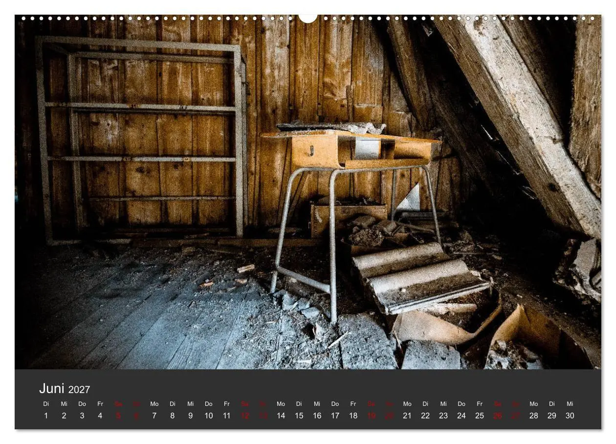 Bild: 9783569646186 | Verlassene Orte - Ein Lost Places Kalender (hochwertiger Premium...