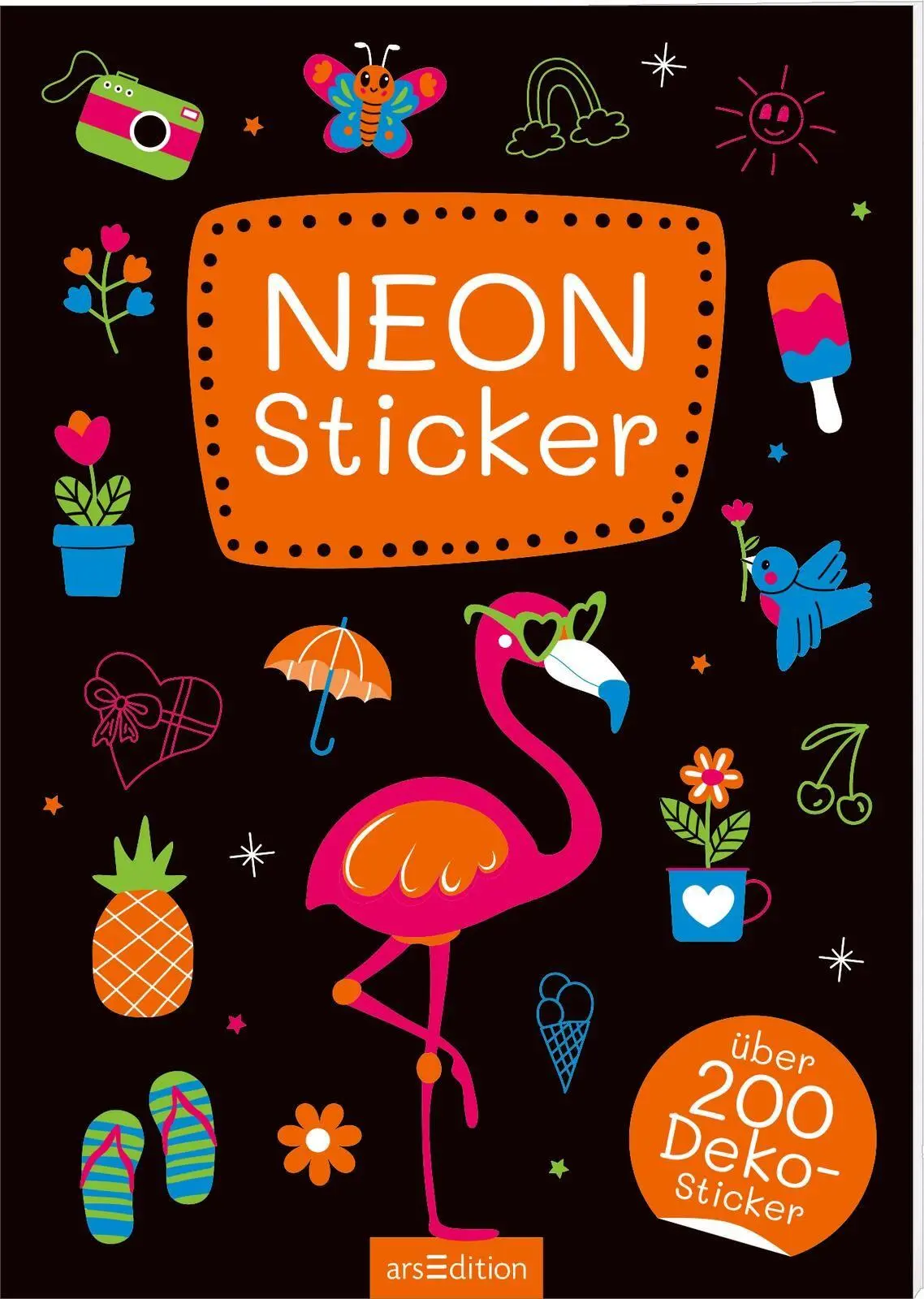 Cover: 4014489136286 | Neon-Sticker | Über 200 Deko-Sticker | Broschüre | 16 S. | Deutsch