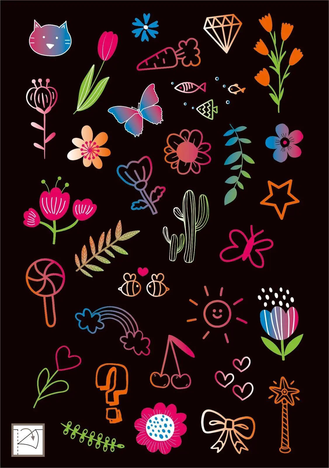 Bild: 4014489136286 | Neon-Sticker | Über 200 Deko-Sticker | Broschüre | 16 S. | Deutsch