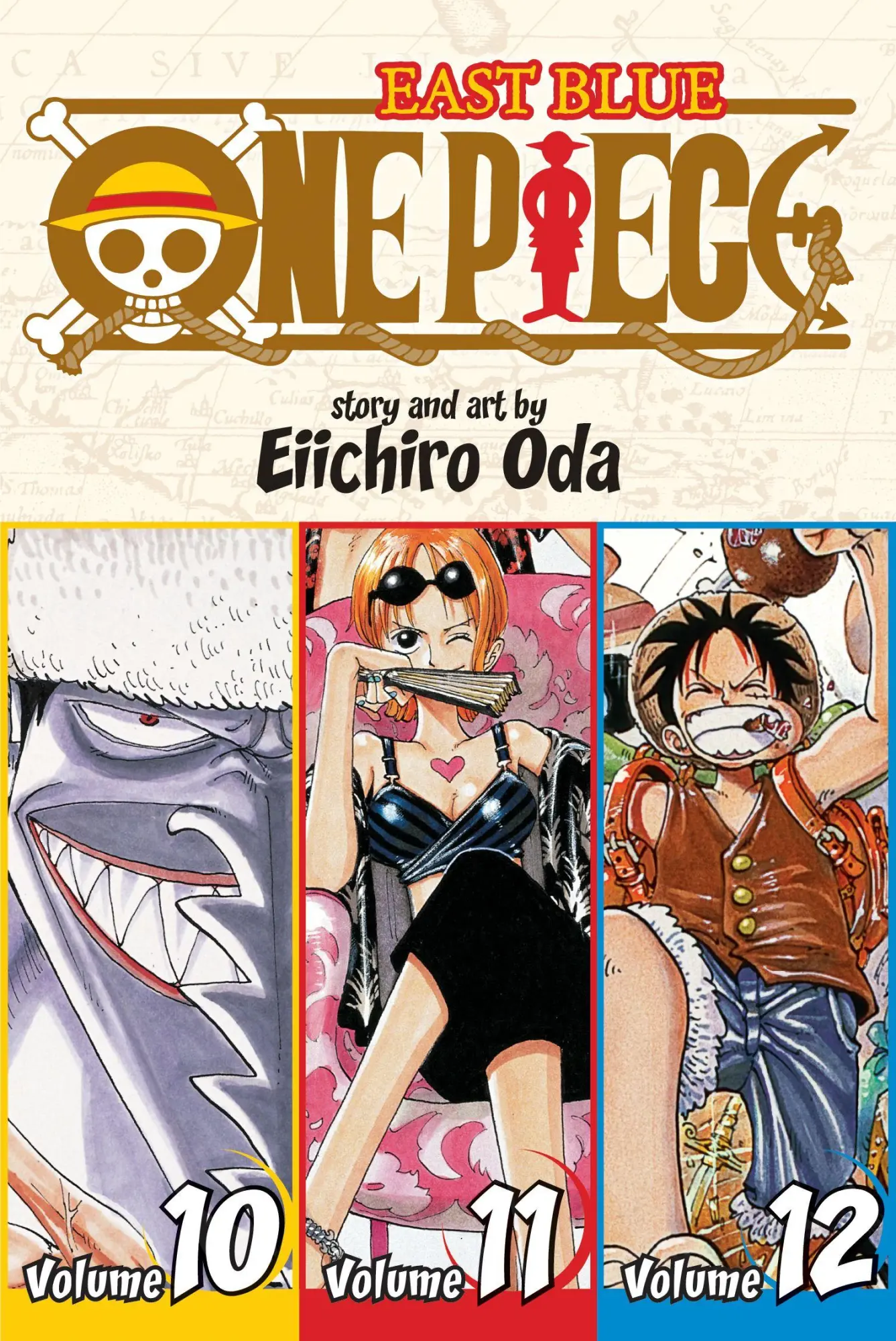 Cover: 9781421536286 | One Piece (Omnibus Edition), Vol. 4 | Includes Vols. 10, 11 &amp; 12 | Oda