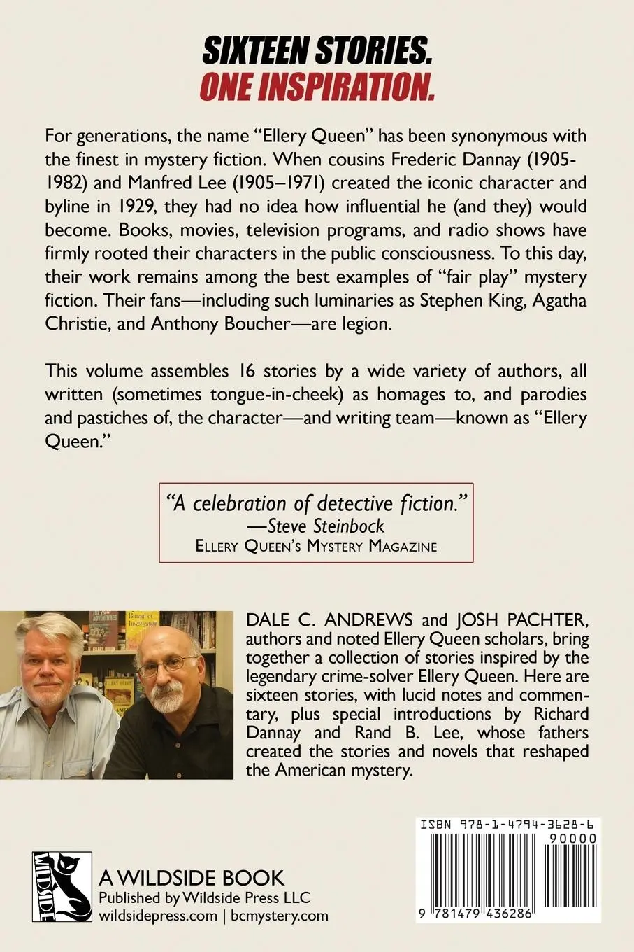 Rückseite: 9781479436286 | The Misadventures of Ellery Queen | Richard Dannay | Taschenbuch