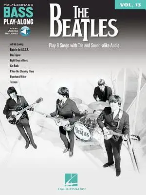 Cover: 9781540026286 | The Beatles - Bass Play-Along Volume 13 Book/Online Audio | Beatles