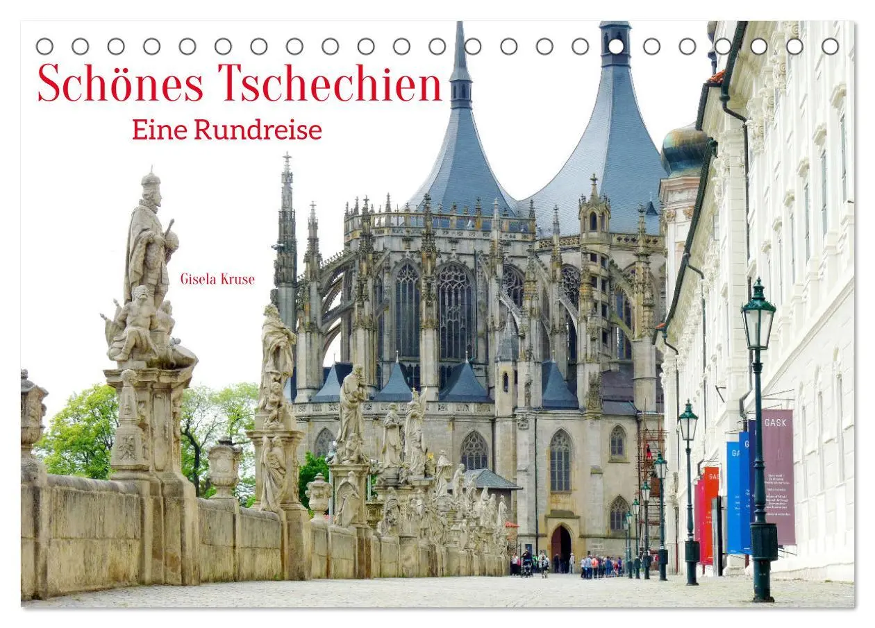 Cover: 9783383896286 | Schönes Tschechien - Eine Rundreise (Tischkalender 2025 DIN A5...