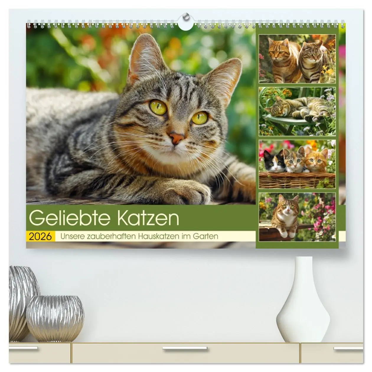 Cover: 9783516096286 | Geliebte Katzen. Unsere zauberhaften Hauskatzen im Garten...