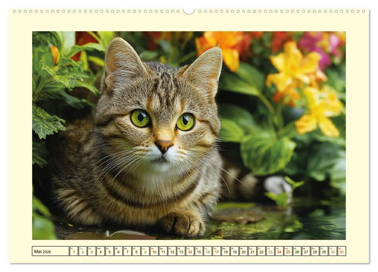 Bild: 9783516096286 | Geliebte Katzen. Unsere zauberhaften Hauskatzen im Garten...