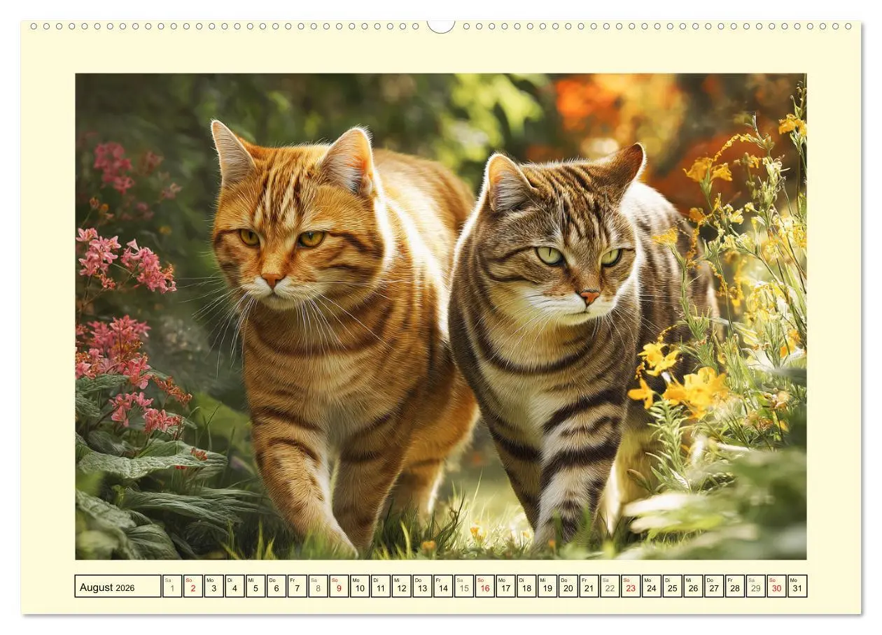 Bild: 9783516096286 | Geliebte Katzen. Unsere zauberhaften Hauskatzen im Garten...
