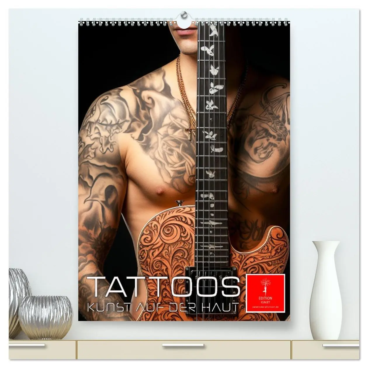 Cover: 9783516306286 | Tattoos Kunst auf der Haut (hochwertiger Premium Wandkalender 2026...
