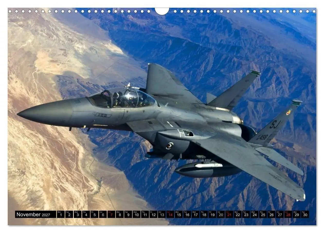 Bild: 9783594076286 | U.S. Aircraft - Fighting Jets (Wall Calendar 2027 DIN A3...