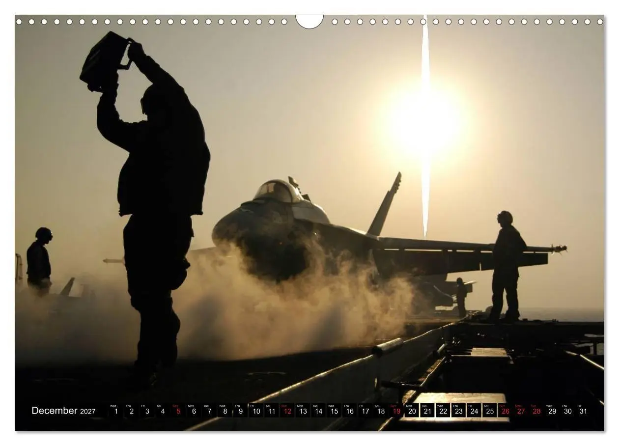 Bild: 9783594076286 | U.S. Aircraft - Fighting Jets (Wall Calendar 2027 DIN A3...