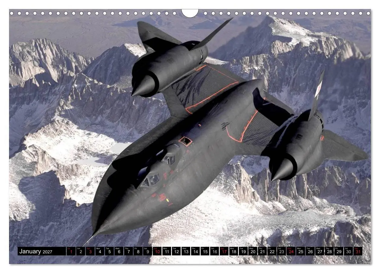 Bild: 9783594076286 | U.S. Aircraft - Fighting Jets (Wall Calendar 2027 DIN A3...