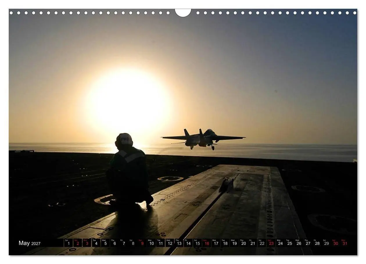 Bild: 9783594076286 | U.S. Aircraft - Fighting Jets (Wall Calendar 2027 DIN A3...