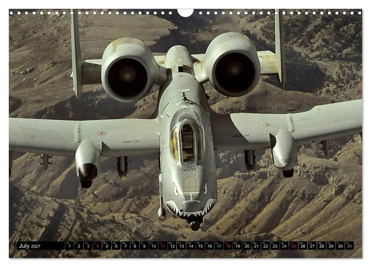 Bild: 9783594076286 | U.S. Aircraft - Fighting Jets (Wall Calendar 2027 DIN A3...