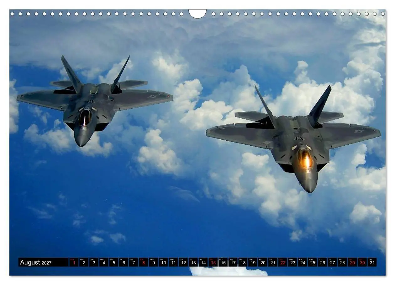 Bild: 9783594076286 | U.S. Aircraft - Fighting Jets (Wall Calendar 2027 DIN A3...